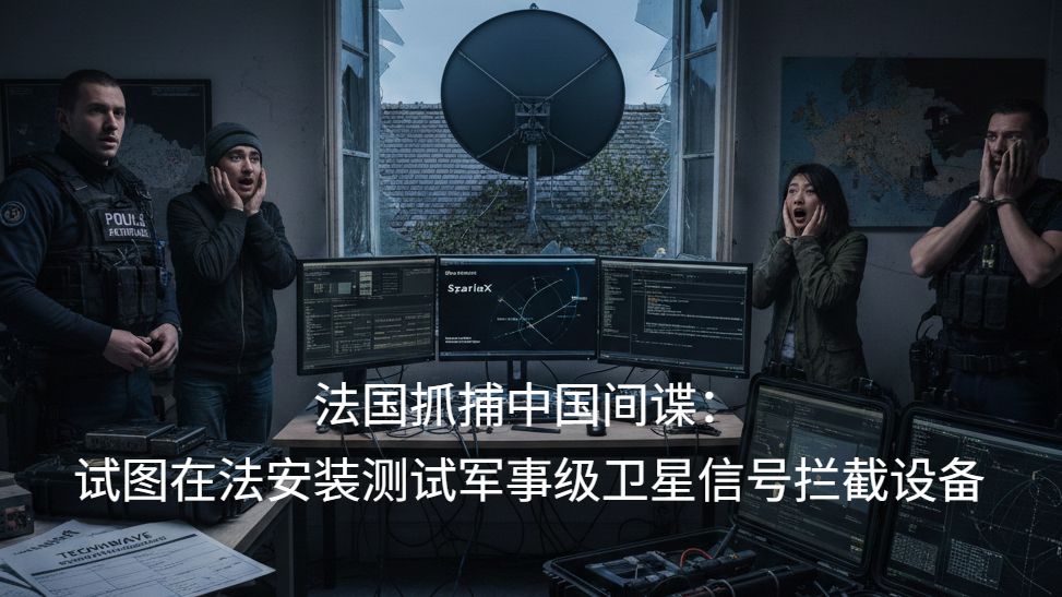 法国抓捕中国间谍：试图在法安装测试军事级卫星信号拦截设备1